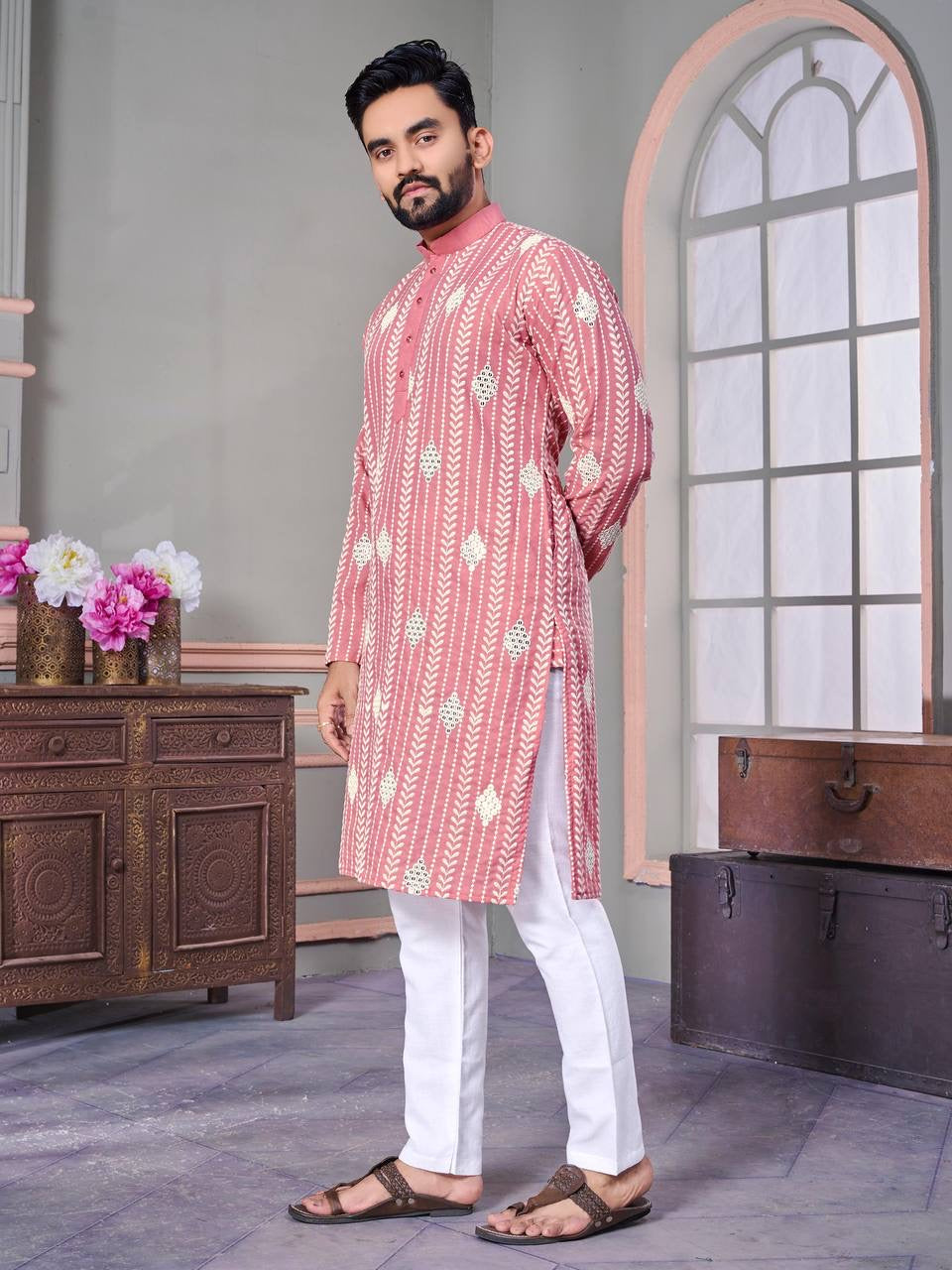 Regal Kurta with Pants Set