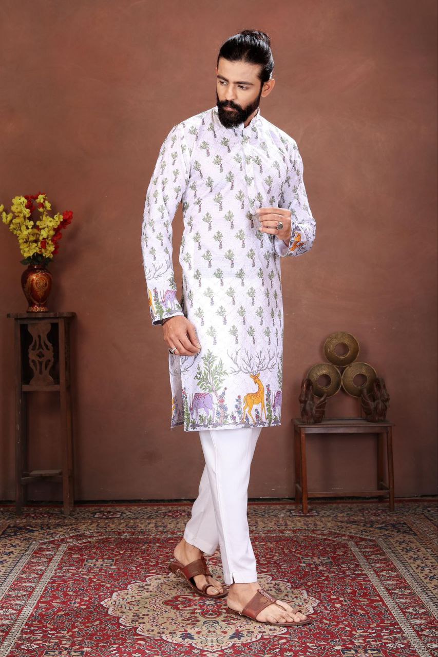 Digital Print Kurtas for Festive Season
