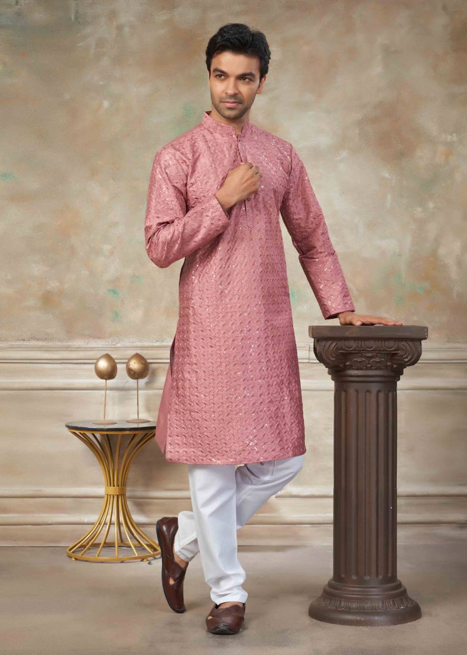 Digital Print Kurta with Pajamas