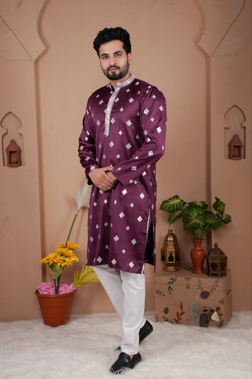 Festive Season Embroidered Men’s Kurta